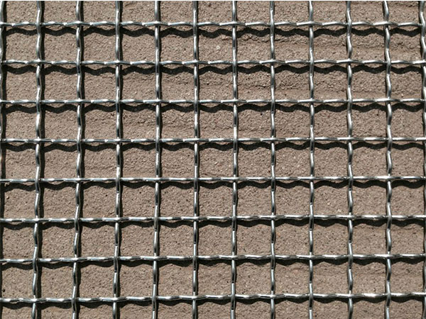 白钢轧花网图片4