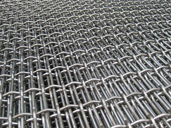 锰钢轧花网图片2